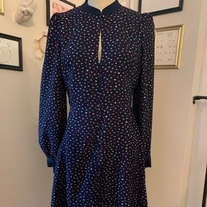 Lips Crepe Dress - Kate Spade - NWOT